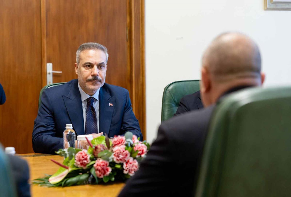 Hakan Fidan Sofya’da Radev ile Görüştü
