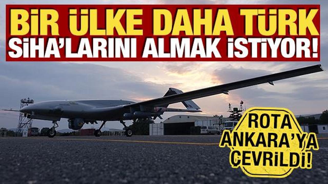 Bir ülke daha Türk SİHA’larını almak istiyor! Rota Ankara’ya çevrildi Haber gorseli