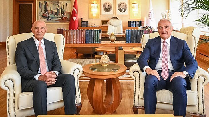 Bakan Ersoy, ABD’nin Ankara Büyükelçisi Barrack’ı kabul etti Haber gorseli
