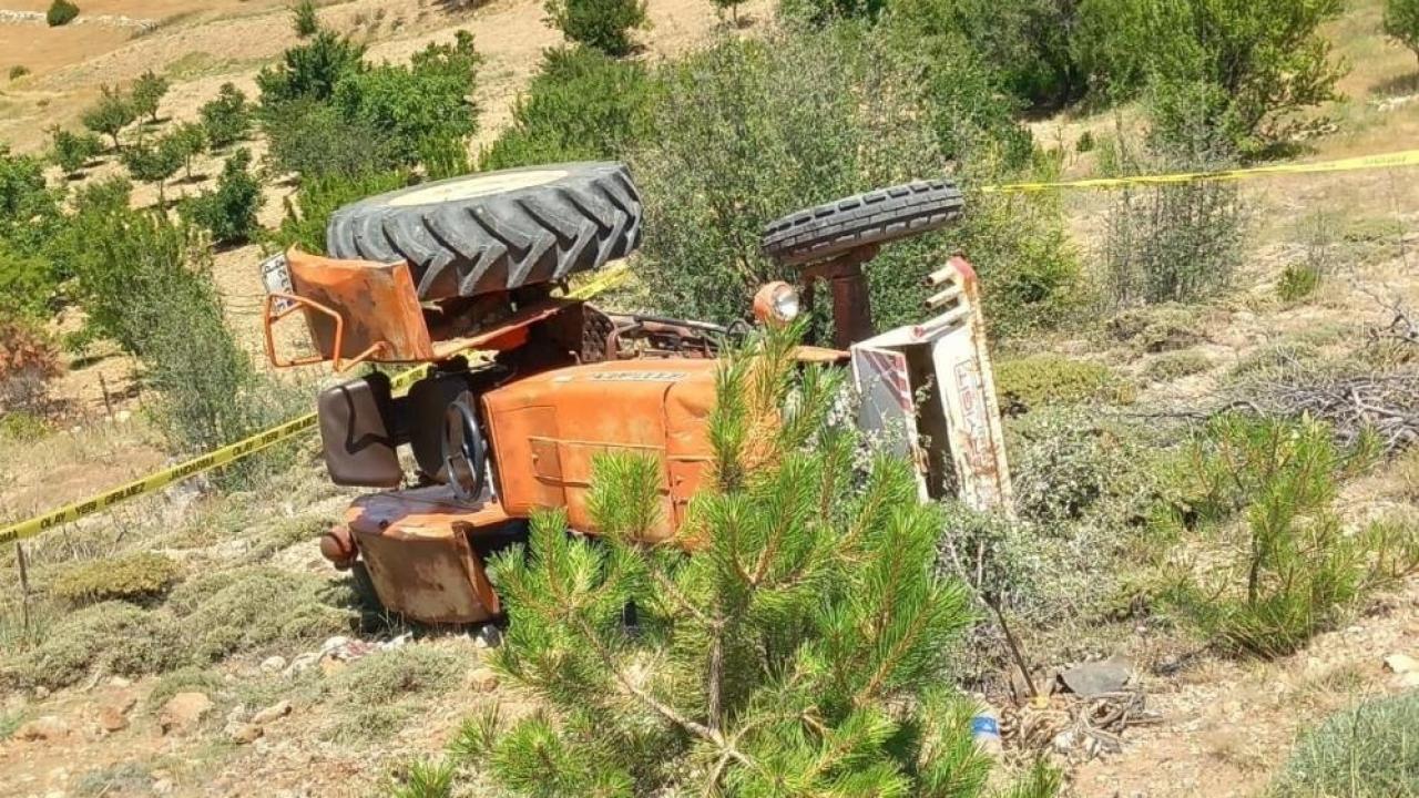 Karaman’da traktör devrildi: 1 ölü Karamanda traktor devrildi 1 olu VTMlWTA1